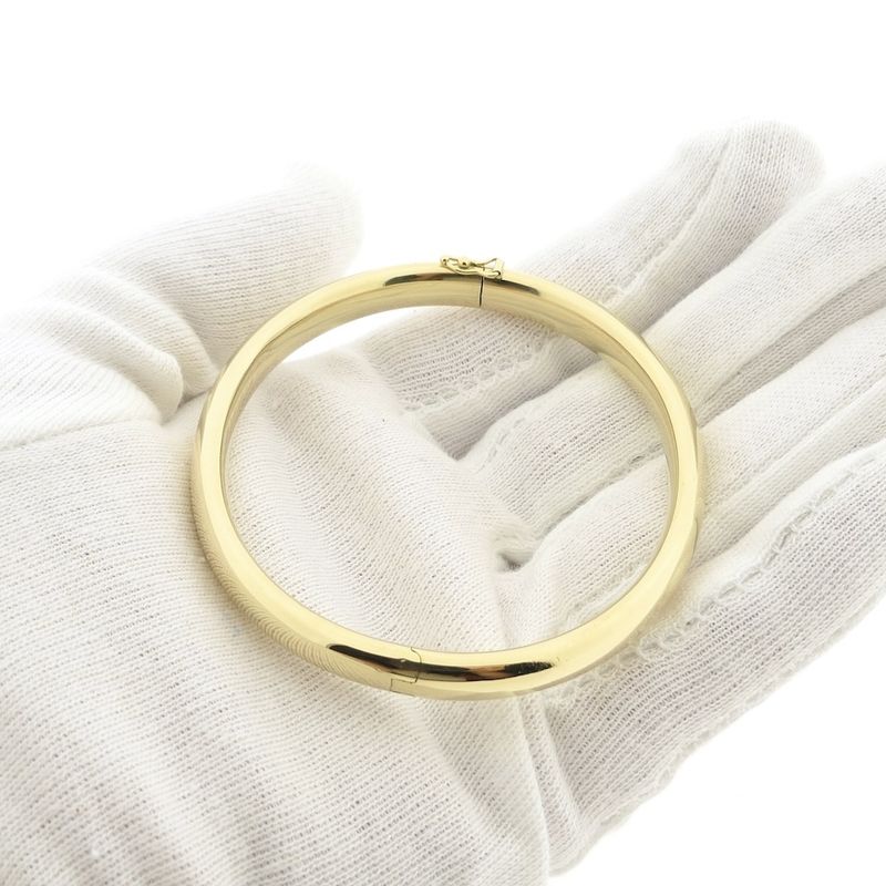 Image 2 of Gold slave bracelet | Ø 60mm