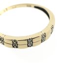 Image 4 of Gold subtle ring with diamond | 0.01 ct.