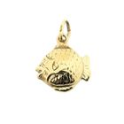 Image 1 of Gold pendant of a fish