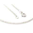 Image 2 of Silver gourmet link chain (suitable for a pendant) | 41 cm