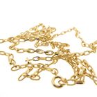 Image 6 of Gold anchor link chain/sautoir