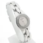 Image 11 of Baume Mercier Linea; 18k gold women's watch with diamonds and mother-of-pearl dial