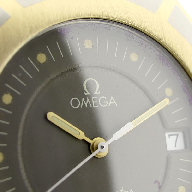 Image 7 of Omega Seamaster Titane 120m; 18k gold/titanium watch