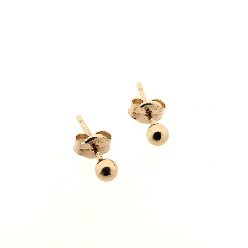 Image 7 of Rose gold stud earrings | Blush