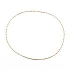 Image 3 of 18K. Two-tone twisted link chain | 49.5 cm