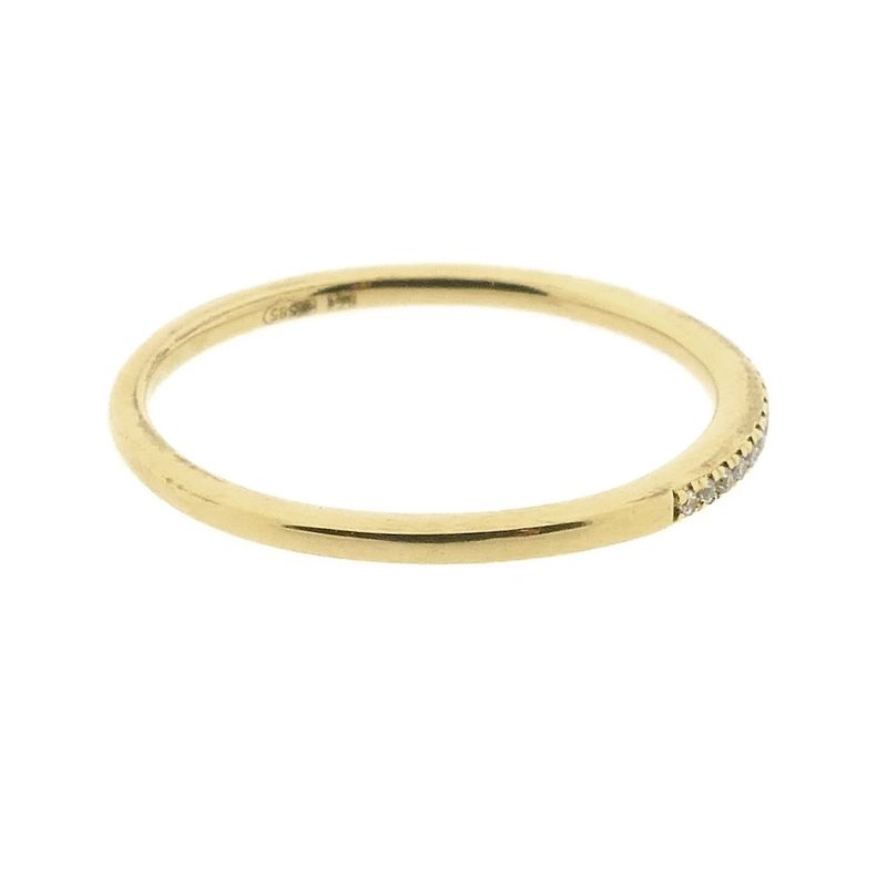 Image 5 of Gold ring/sliding ring with diamond | 0.085 ct.