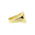 Image 9 of Vintage gold signet ring with zirconia | Men