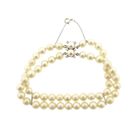 Image 3 of Pearl bracelet with white gold clasp and 0.18 ct. diamond | 20.5 cm