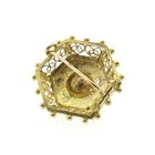 Image 4 of Antique two-tone gold brooch with pearl
