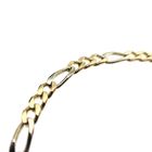 Image 3 of 18 ct. Bicolor gold Figaro bracelet | 19.5 cm