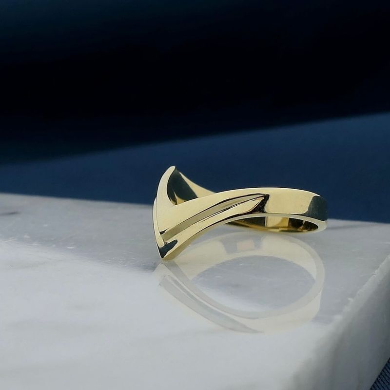 Image 2 of Golden fantasy ring