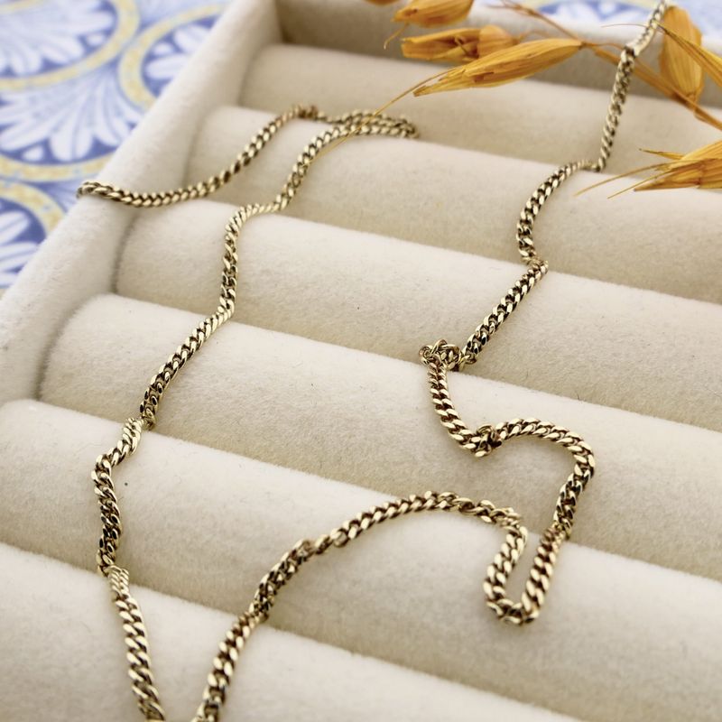 Image 2 of Gold gourmet link chain