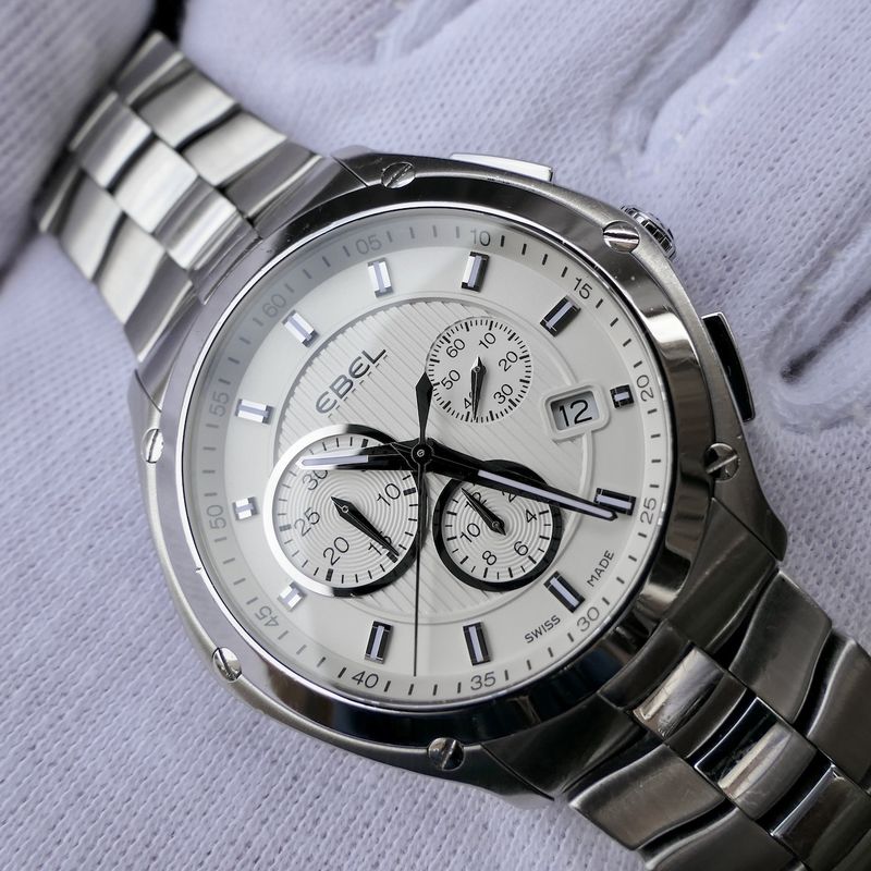 Image 16 of Ebel Sportwave Chronograph; Men's watch