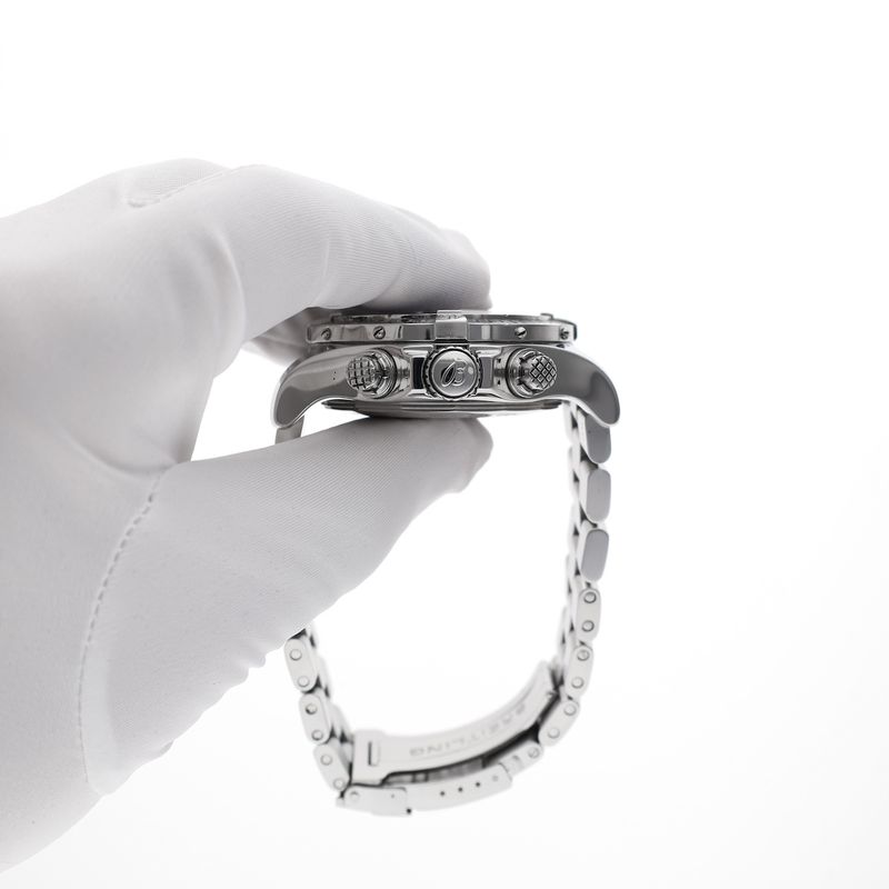 Image 4 of Breitling Super Avenger 'Blue' A13370; Chronograph men's watch