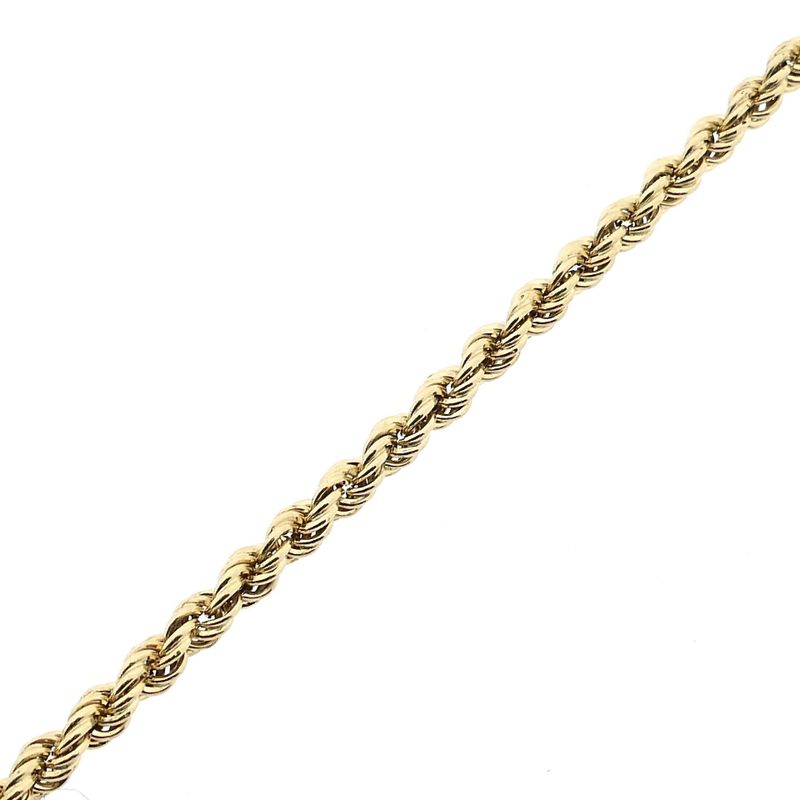 Image 9 of Gold Twisted Link Bracelet; 14 karat; 20.5 cm