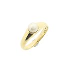 Image 1 of Vintage gold ring with pearl