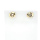 Image 6 of Gold stud earrings with diamonds | 0.02 ct.
