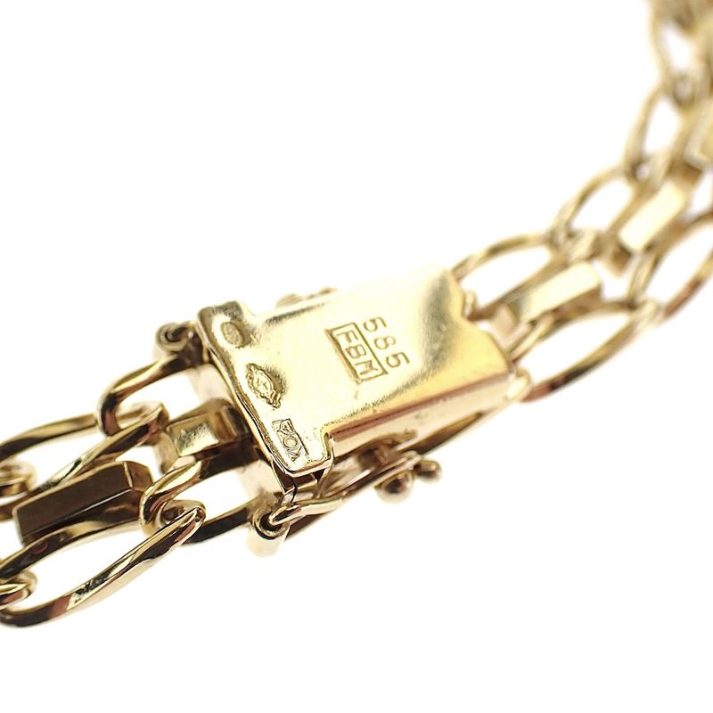 Image 5 of Golden fantasy link bracelet | 19 cm