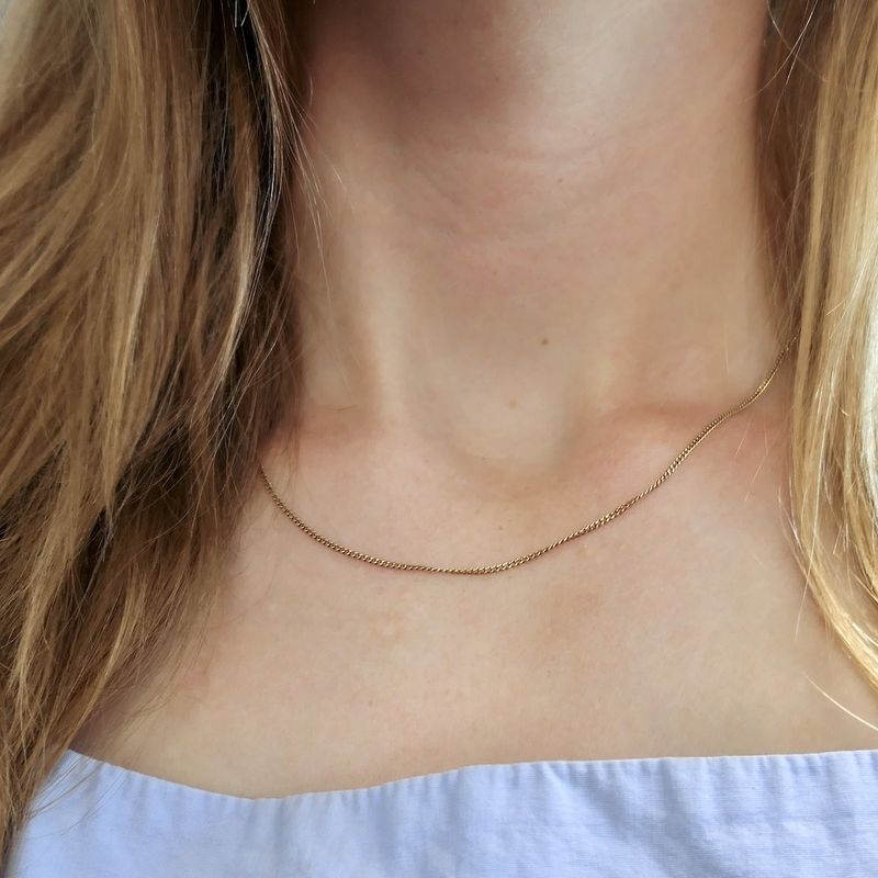 Image 6 of Gold gourmet link chain