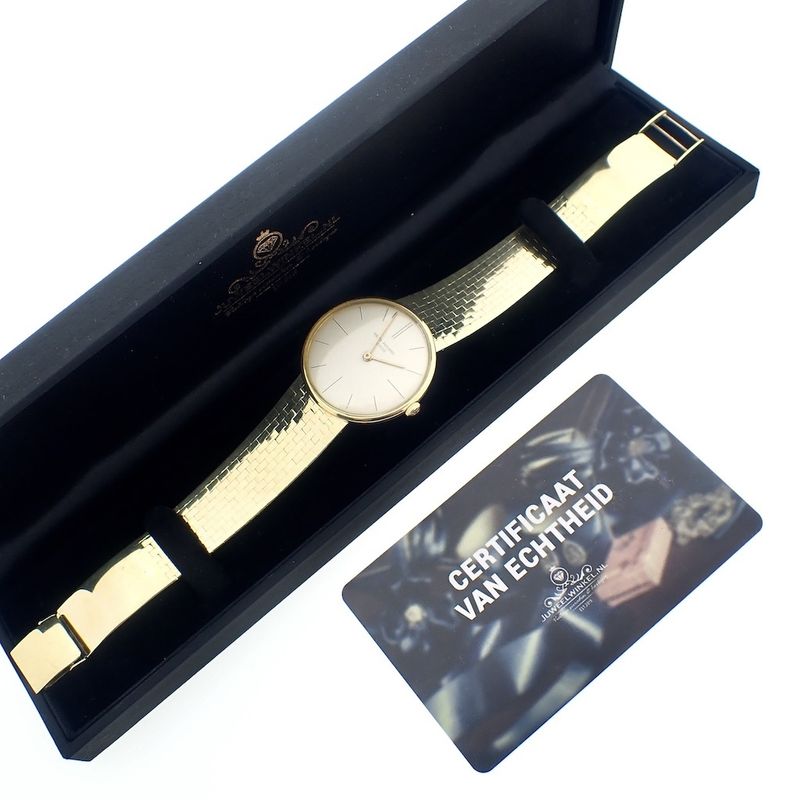 Image 2 of Patek Philippe Calatrava; 18k gold men's watch