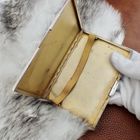 Image 11 of Silver cigarette case; Vintage