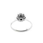 Image 4 of White gold entourage ring with diamond; 0.64 ct.
