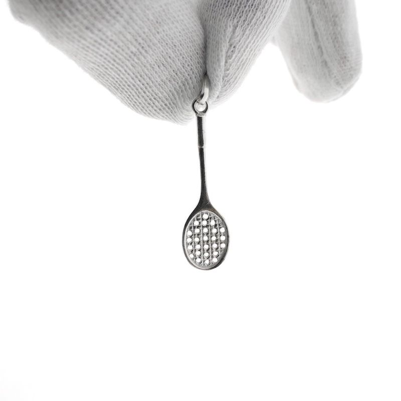Image 1 of Silver charm; Racket