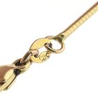 Image 6 of Gold round omega link necklace