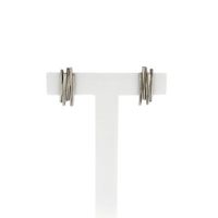 Vintage White Gold Stud Earrings
