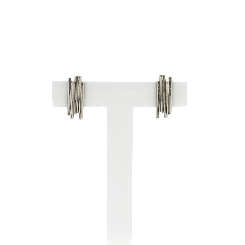 Image 1 of Vintage White Gold Stud Earrings