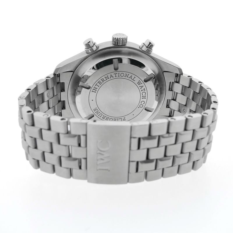 Image 17 of IWC Pilot's Chronograph IW3717; Automatic men's watch