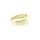 Image 4 of Gold signet ring with diamond; 0.005 ct. | Men's