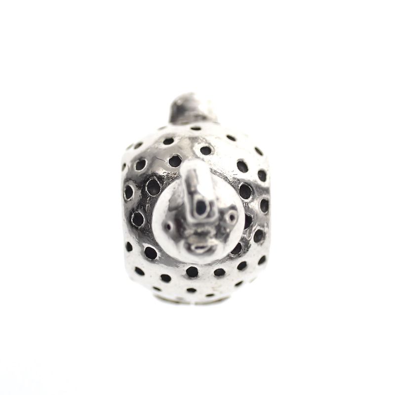 Image 3 of Pandora charm; Silver; Bird