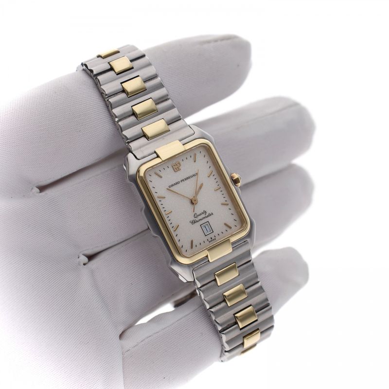 Image 9 of Girard Perregaux Chronometer 48170; Vintage 18k Gold/Steel Watch
