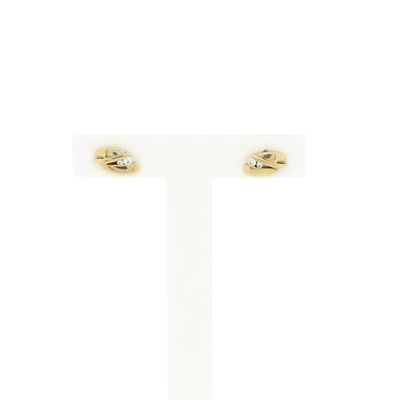 Gold Earrings with Zirconia Image 1 of Gold Earrings with Zirconia