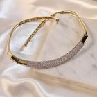 Image 9 of Leo Pizzo gold necklace with diamonds; 1.50 ct.