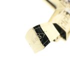 Image 8 of Two-tone gold pendant of a large cross with corpus INRI.