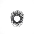 Image 8 of Pandora charm; Silver; Winged Heart