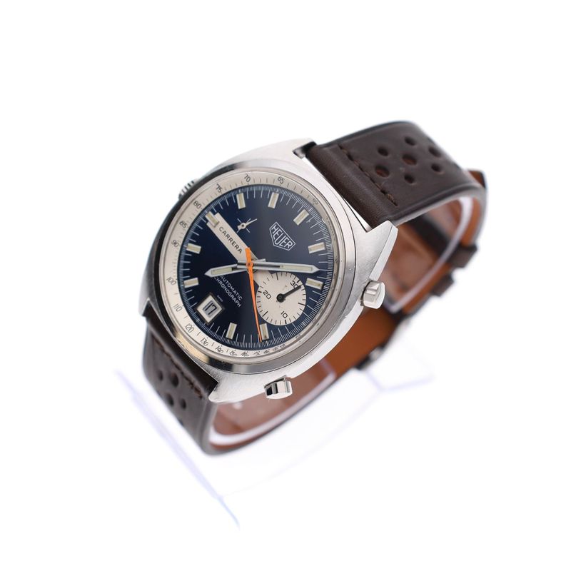 Afbeelding 3 van Heuer Carrera 1553 Automatic Chronograph; Vintage Heren Horloge