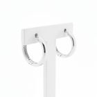 Image 3 of Silver earrings | Ø 22 mm