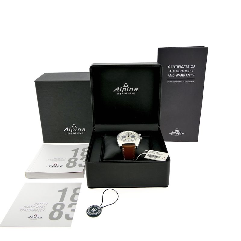 Image 4 of Alpina Startimer Heritage Chronograph; Automatic men's watch