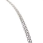 Image 5 of Two-tone gold anchor link necklace