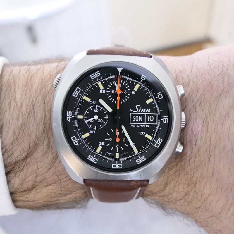 Image 12 of Sinn 140/42 Spacelab D1 Mission; Men's chronograph watch
