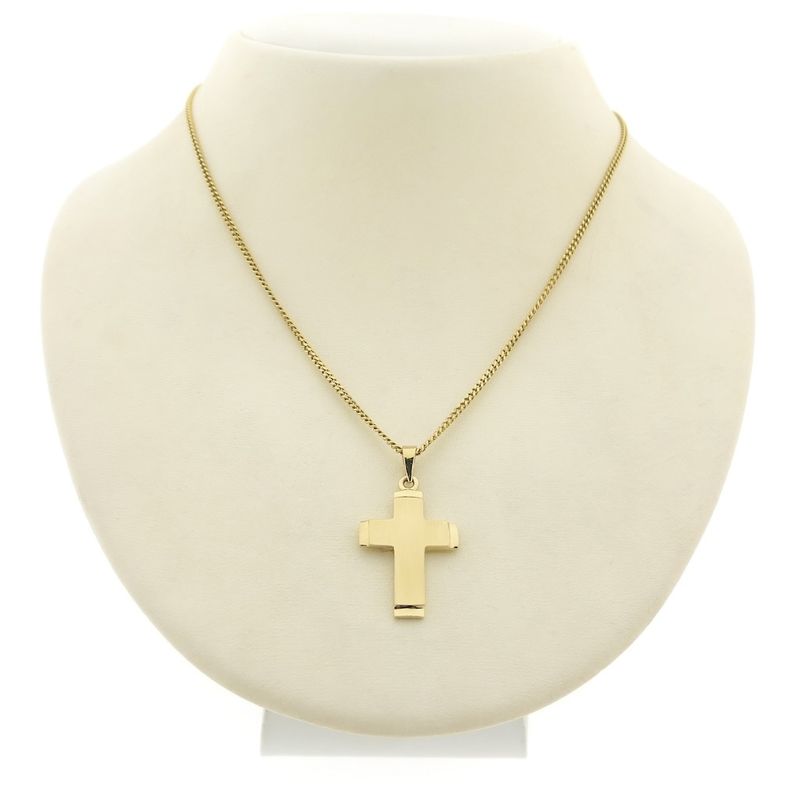 Image 9 of Gold pendant of a cross