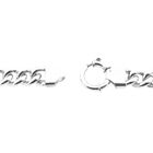 Image 6 of Silver gourmet link necklace | 43 cm