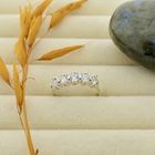 Image 6 of Gold ring with zirconia