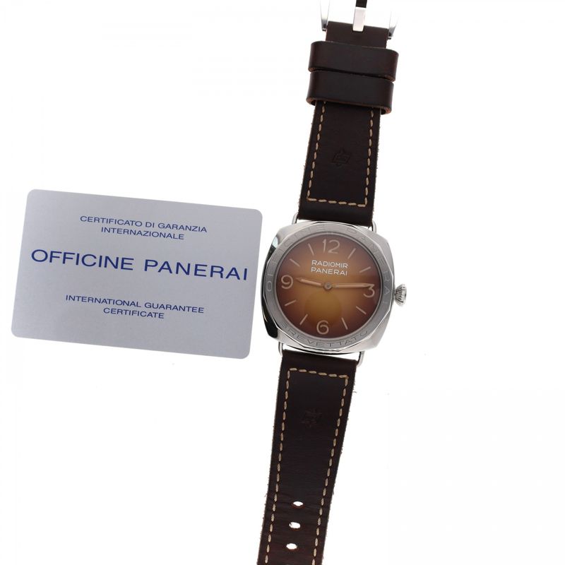 Image 17 of Panerai Radiomir 3-Days Acciaio PAM00687; Limited Edition Watch