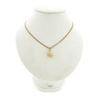 Image 6 of Gold minimalist pendant of a thimble