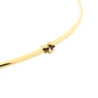 Afbeelding 6 van Gouden staafjes schakelketting | 36 cm
