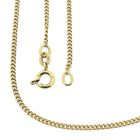 Image 1 of Gold gourmet link chain | 47 cm